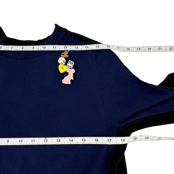 MARC JACOBS The DIY Wool Sweater in Navy S - Picture 14 of 16